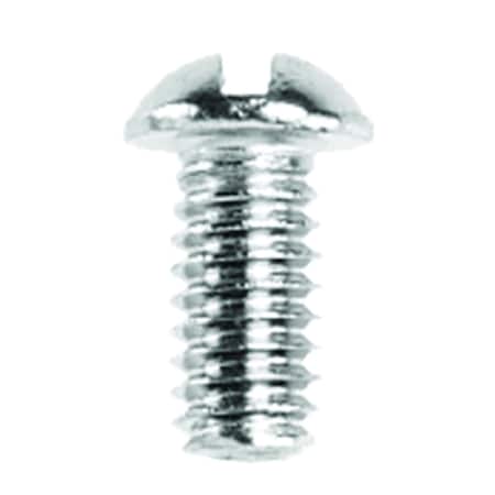 Danco Danco No. 10-28 X 3/8 in. L Slotted Round Head Chrome-Plated Brass Bibb Screw 1 pk 35150B